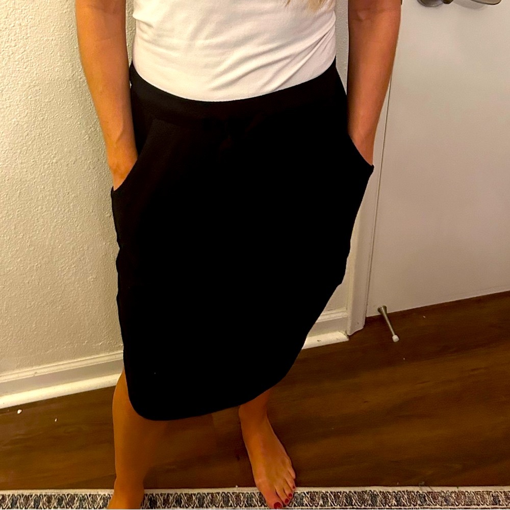 Women’s Black skirt.